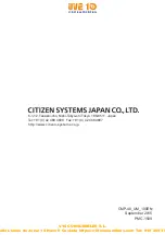 Предварительный просмотр 62 страницы Citizen CMP-40 SERIES User Manual