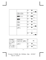 Preview for 39 page of Citizen CT-500JS Instruction Manual