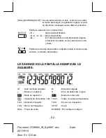 Предварительный просмотр 5 страницы Citizen CT-666N Instruction Manual