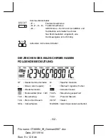 Предварительный просмотр 9 страницы Citizen CT-666N Instruction Manual