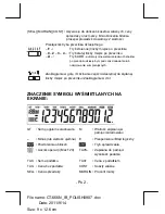 Предварительный просмотр 21 страницы Citizen CT-666N Instruction Manual