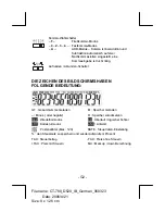 Предварительный просмотр 9 страницы Citizen CT-780 Instruction Manual