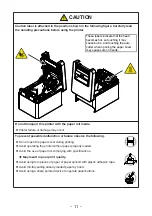 Preview for 11 page of Citizen CT-D101 User Manual