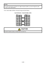 Предварительный просмотр 29 страницы Citizen CT-D101 User Manual