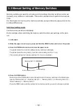 Предварительный просмотр 52 страницы Citizen CT-D101 User Manual