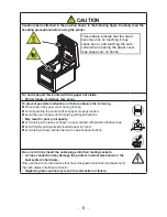 Предварительный просмотр 8 страницы Citizen CT-D151 User Manual