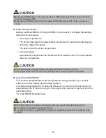 Предварительный просмотр 19 страницы Citizen CT-D151 User Manual