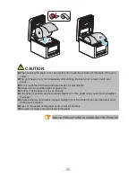 Предварительный просмотр 35 страницы Citizen CT-D151 User Manual