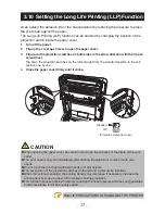 Предварительный просмотр 37 страницы Citizen CT-D151 User Manual