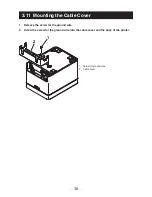 Предварительный просмотр 38 страницы Citizen CT-D151 User Manual