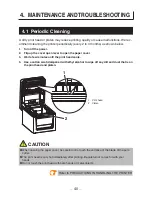 Предварительный просмотр 40 страницы Citizen CT-D151 User Manual