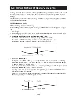 Предварительный просмотр 49 страницы Citizen CT-D151 User Manual