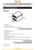 Предварительный просмотр 17 страницы Citizen CT-E351 User Manual