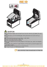 Предварительный просмотр 31 страницы Citizen CT-E351 User Manual