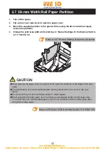 Предварительный просмотр 32 страницы Citizen CT-E351 User Manual