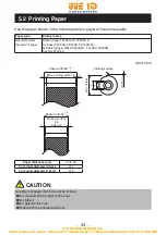 Предварительный просмотр 43 страницы Citizen CT-E351 User Manual