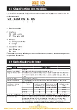 Предварительный просмотр 61 страницы Citizen CT-E351 User Manual