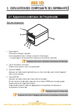 Предварительный просмотр 63 страницы Citizen CT-E351 User Manual