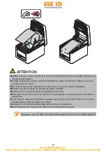 Предварительный просмотр 77 страницы Citizen CT-E351 User Manual