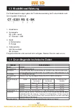 Предварительный просмотр 107 страницы Citizen CT-E351 User Manual