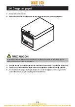 Предварительный просмотр 214 страницы Citizen CT-E351 User Manual