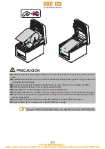 Предварительный просмотр 215 страницы Citizen CT-E351 User Manual