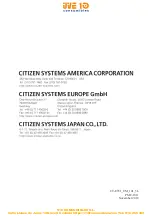 Предварительный просмотр 233 страницы Citizen CT-E351 User Manual