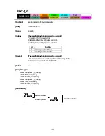 Предварительный просмотр 71 страницы Citizen CT-P29 Series Command Reference Manual