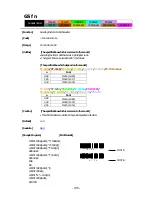 Предварительный просмотр 136 страницы Citizen CT-P29 Series Command Reference Manual