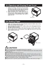 Предварительный просмотр 22 страницы Citizen CT-P290 User Manual