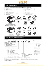 Предварительный просмотр 14 страницы Citizen CT-S801 II User Manual