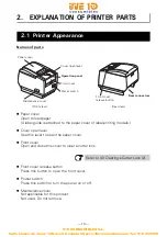 Предварительный просмотр 17 страницы Citizen CT-S801 II User Manual