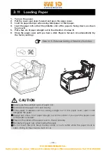 Предварительный просмотр 42 страницы Citizen CT-S801 II User Manual