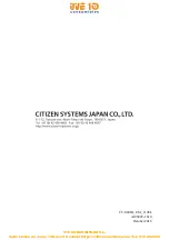 Предварительный просмотр 330 страницы Citizen CT-S801 II User Manual