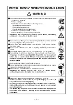 Preview for 7 page of Citizen CT-S801 User Manual