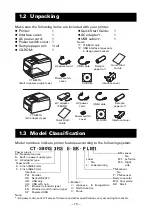 Preview for 14 page of Citizen CT-S801 User Manual