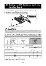 Preview for 28 page of Citizen CT-S801 User Manual