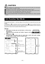 Preview for 37 page of Citizen CT-S801 User Manual