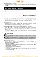 Предварительный просмотр 21 страницы Citizen CT-S851 II User Manual