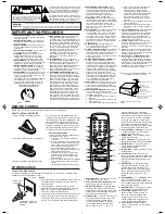 Предварительный просмотр 2 страницы Citizen CTV192A Owner'S Manual