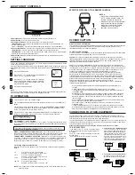 Предварительный просмотр 3 страницы Citizen CTV192A Owner'S Manual