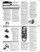 Предварительный просмотр 6 страницы Citizen CTV192A Owner'S Manual