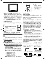 Предварительный просмотр 7 страницы Citizen CTV192A Owner'S Manual