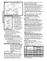 Предварительный просмотр 2 страницы Citizen CTZ-B6810 Instruction Manual