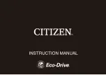 Citizen CTZ-B8155 Instruction Manual предпросмотр