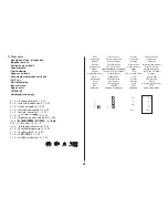 Предварительный просмотр 42 страницы Citizen CX-121II Instruction Manual