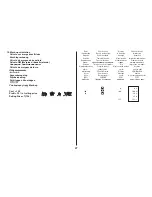 Предварительный просмотр 48 страницы Citizen CX-121II Instruction Manual