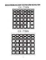 Preview for 17 page of Citizen CX-77BN Instruction Manual