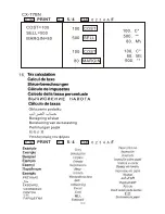 Предварительный просмотр 111 страницы Citizen CX-77BN Instruction Manual