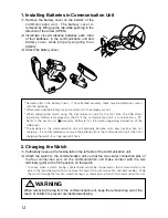 Preview for 12 page of Citizen Cyber Aqualand D700 Instruction Manual